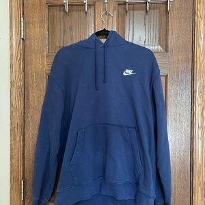 Nike Navy Blue Pullover Hoodie